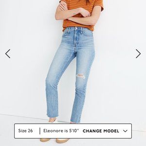 Madewell Perfect Vintage Jean in Rosabelle Wash